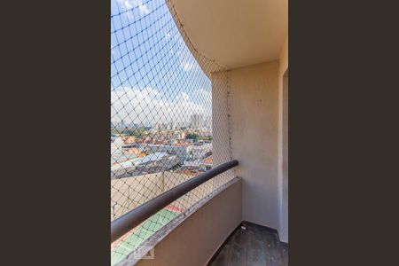 Varanda da Sala de apartamento à venda com 2 quartos, 56m² em Vila Santo Estefano, São Paulo