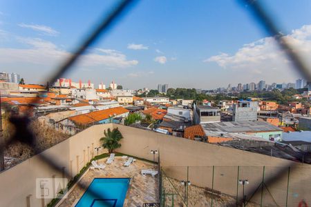 Vista da Sala de apartamento à venda com 2 quartos, 56m² em Vila Santo Estefano, São Paulo