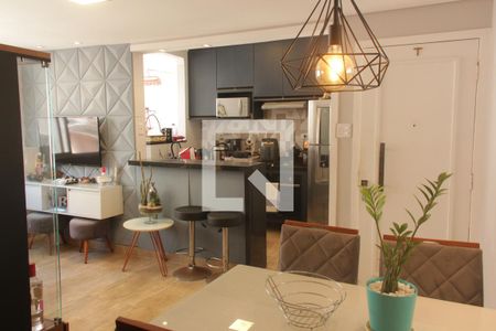 Sala de apartamento para alugar com 1 quarto, 50m² em Boqueirão, Santos