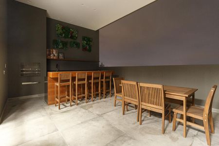 Área comum - Churrasqueira de apartamento à venda com 3 quartos, 56m² em Vila Paulista, São Paulo