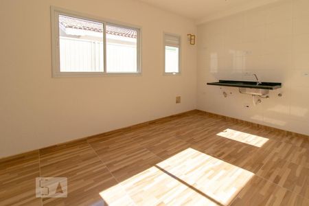 Sala / Cozinha de kitnet/studio à venda com 1 quarto, 32m² em Vila Leonor, São Paulo