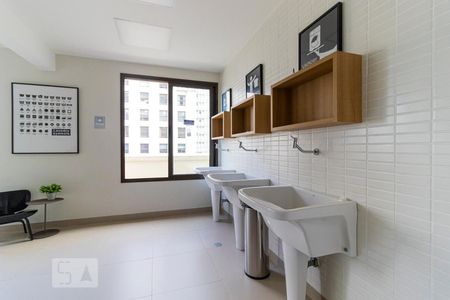 Studio para alugar com 20m², 1 quarto e sem vaga Studio para alugar com 20m², 1 quarto e sem vagaLavanderia