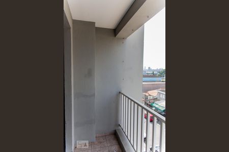 Varanda da Sala de apartamento à venda com 2 quartos, 68m² em Silveira, Santo André
