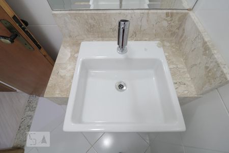 Casa de condomínio à venda com 65m², 2 quartos e 1 vagaBanheiro da Suite 2 - pia