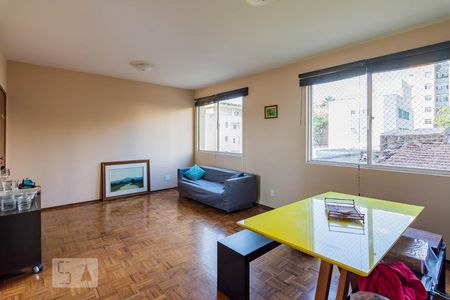 Sala de apartamento à venda com 3 quartos, 110m² em Serra , Belo Horizonte