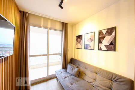 Sala de apartamento para alugar com 1 quarto, 38m² em Centro, Guarulhos