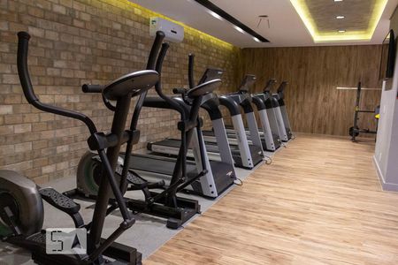 Studio para alugar com 26m², 1 quarto e sem vaga Studio para alugar com 26m², 1 quarto e sem vagaÁrea comum - Academia