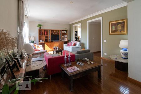 Sala de apartamento à venda com 4 quartos, 183m² em Real Parque, São Paulo