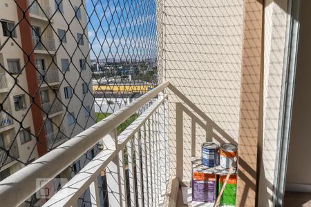 Varanda de apartamento à venda com 3 quartos, 65m² em Vila Homero Thon, Santo André