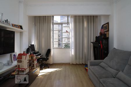 Sala de apartamento à venda com 3 quartos, 140m² em Tijuca, Rio de Janeiro