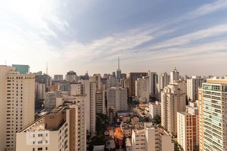 Apartamento à venda com 63m², 2 quartos e 2 vagasVista da varanda
