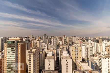 Apartamento à venda com 63m², 2 quartos e 2 vagasVista da varanda