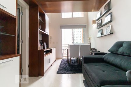 Sala de apartamento para alugar com 1 quarto, 45m² em Paraíso, São Paulo