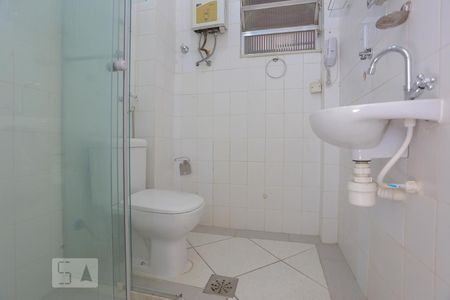 Banheiro Social de apartamento à venda com 1 quarto, 25m² em Praça da Bandeira, Rio de Janeiro