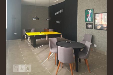 Apartamento para alugar com 34m², 2 quartos e 1 vaga Apartamento para alugar com 34m², 2 quartos e 1 vagaÁrea comum - Salão de jogos