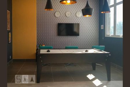 Apartamento para alugar com 34m², 2 quartos e 1 vaga Apartamento para alugar com 34m², 2 quartos e 1 vagaÁrea Comum - Salão de Jogos