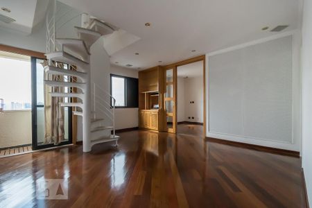 Sala de apartamento à venda com 2 quartos, 75m² em Chácara Santo Antônio (zona Sul), São Paulo