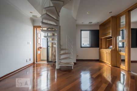Sala de apartamento à venda com 2 quartos, 75m² em Chácara Santo Antônio (zona Sul), São Paulo