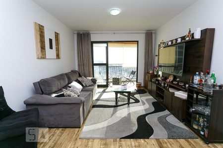 sala  de apartamento à venda com 3 quartos, 110m² em Chácara Agrindus, Taboão da Serra