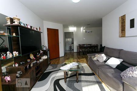 sala  de apartamento à venda com 3 quartos, 110m² em Chácara Agrindus, Taboão da Serra