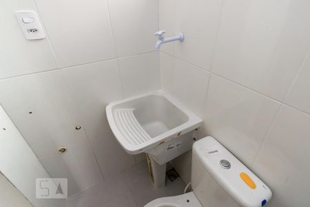 Banheiro Social - Tanque de casa à venda com 1 quarto, 40m² em Braz de Pina, Rio de Janeiro