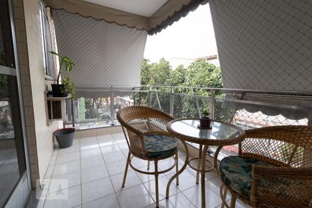 Varanda da Sala de apartamento para alugar com 2 quartos, 75m² em Engenho de Dentro, Rio de Janeiro