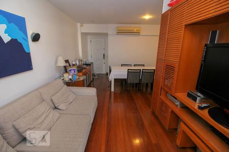 Sala de Estar de apartamento para alugar com 3 quartos, 129m² em Botafogo, Rio de Janeiro