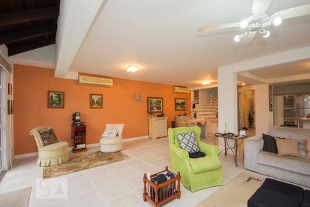 Sala 1 de casa de condomínio à venda com 4 quartos, 380m² em Vila Jardim, Porto Alegre