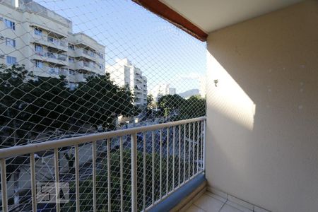 Varanda da Sala de apartamento para alugar com 2 quartos, 60m² em Pechincha, Rio de Janeiro
