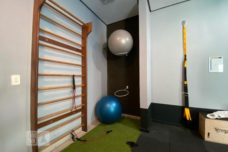 Área comum - Academia de kitnet/studio à venda com 1 quarto, 63m² em Paraíso do Morumbi, São Paulo