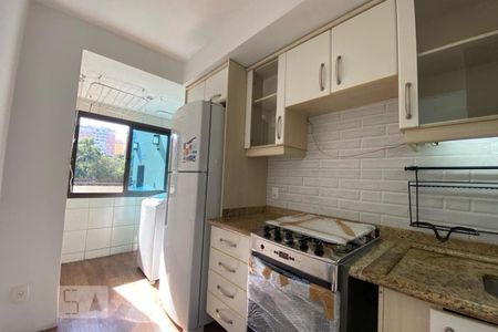 Cozinha de kitnet/studio à venda com 1 quarto, 63m² em Paraíso do Morumbi, São Paulo