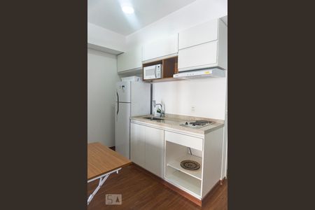 Studio à venda com 35m², 1 quarto e sem vagaCozinha