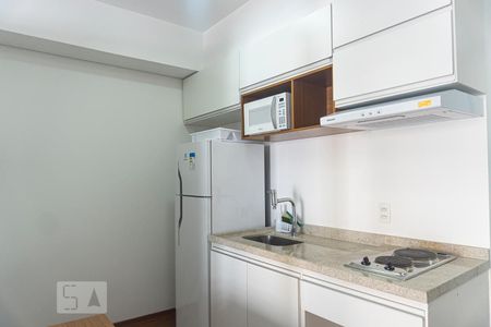 Studio à venda com 35m², 1 quarto e sem vagaCozinha
