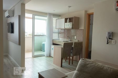 Sala de apartamento para alugar com 1 quarto, 35m² em Campo Grande, Rio de Janeiro