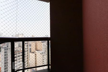 Varanda de apartamento à venda com 1 quarto, 35m² em Higienópolis, São Paulo
