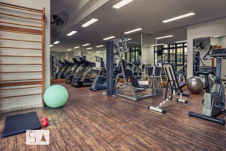 Apartamento para alugar com 35m², 1 quarto e 1 vaga Apartamento para alugar com 35m², 1 quarto e 1 vagaAcademia