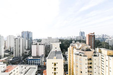 Sala - Vista de apartamento para alugar com 1 quarto, 35m² em Pinheiros, São Paulo