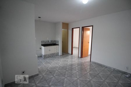 Sala e Cozinha de apartamento à venda com 2 quartos, 57m² em Morada das Vinhas, Jundiaí