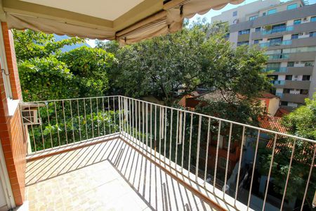 Varanda da Sala de apartamento para alugar com 2 quartos, 75m² em Botafogo, Rio de Janeiro