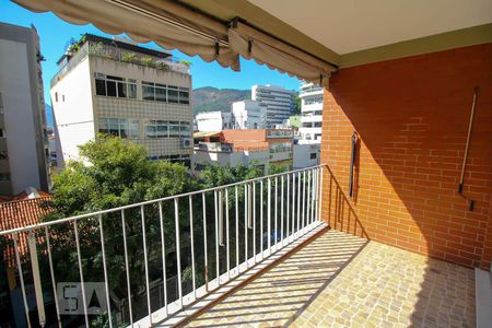 Varanda da Sala de apartamento para alugar com 2 quartos, 75m² em Botafogo, Rio de Janeiro