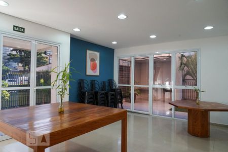 Área comum - Salão de festas de apartamento para alugar com 1 quarto, 45m² em Sumarezinho, São Paulo