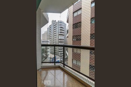 Varanda da Sala de apartamento à venda com 2 quartos, 99m² em Santo Antônio, São Caetano do Sul