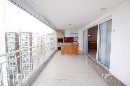 Varanda gourmet de apartamento para alugar com 3 quartos, 162m² em Santo Antônio, São Caetano do Sul