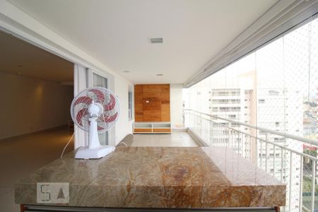Varanda gourmet de apartamento para alugar com 3 quartos, 162m² em Santo Antônio, São Caetano do Sul