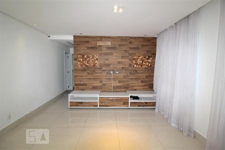 Sala painel tv  de apartamento para alugar com 3 quartos, 162m² em Santo Antônio, São Caetano do Sul