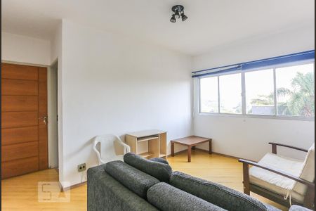 Sala de Estar de apartamento à venda com 2 quartos, 59m² em Vila Indiana, São Paulo