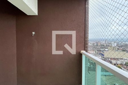 Varanda da Sala de apartamento para alugar com 2 quartos, 60m² em Vila Matias, Santos