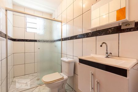 Casa para alugar com 85m², 2 quartos e 1 vaga Casa para alugar com 85m², 2 quartos e 1 vagaBanheiro