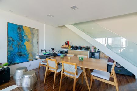 Sala de apartamento à venda com 1 quarto, 123m² em Vila Olímpia, São Paulo
