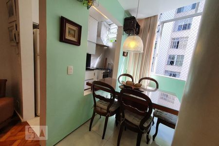 Sala de Jantar de apartamento para alugar com 1 quarto, 62m² em Copacabana, Rio de Janeiro